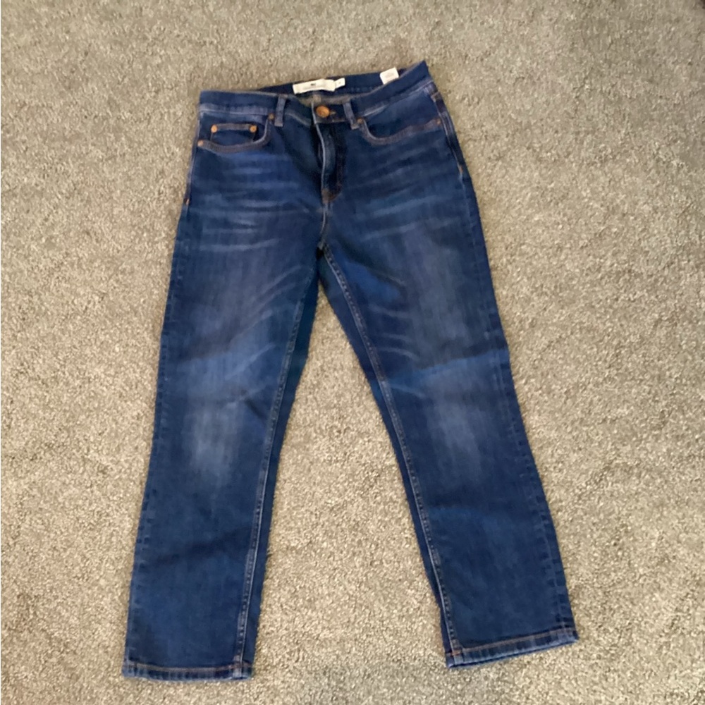 Vineyard Vines Women's High Rise Ankle Blue Jeans